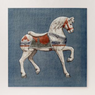 JIGSAW PUZZLE : HENRY MURPHY : CAROUSEL 1942 LEGPUZZEL