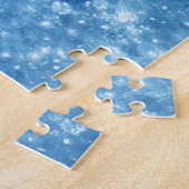 Jigsaw puzzle ice cube chilling, happy birthday gi legpuzzel (Zijkant)