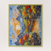 JIGSAW PUZZLE - Japanese Landscape - Digital Art Legpuzzel (Verticaal)