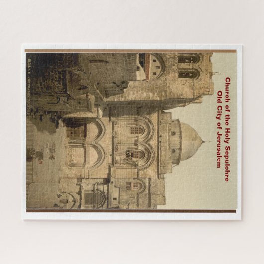 Jigsaw Puzzle: Kerk van het Heilig Graf, Jeruzalem Legpuzzel (Horizontaal)
