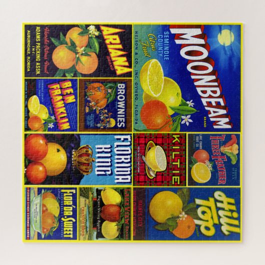 JIGSAW PUZZLE - Moonbeam: Creatlabels produceren Legpuzzel (Horizontaal)