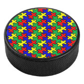 Jigsaw Puzzle Naadloze Patroon-22675 Hockey Puck (3/4)