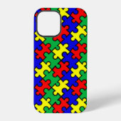 Jigsaw Puzzle Naadloze Patroon-22675 iPhone Hoesje (Achterkant)
