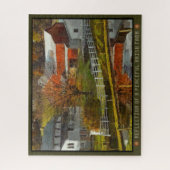 Jigsaw Puzzle Reflection Of A Peaceful Amish Farm Legpuzzel (Verticaal)