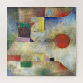 JIGSAW PUZZLE - "Rode ballon" - Paul Klee Art Afbe Legpuzzel (Horizontaal)