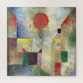 JIGSAW PUZZLE - "Rode ballon" - Paul Klee Art Afbe Legpuzzel (Verticaal)