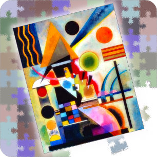 JIGSAW PUZZLE - "Swinging" - Wassily Kandinsky Legpuzzel