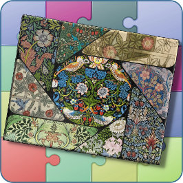 JIGSAW PUZZLE - William Morris Nine Afbeelding Col Legpuzzel