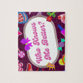 Jigsaw Puzzles – Cute Retro Typography Design for  Legpuzzel