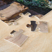 Jigsaws Angels Landing Zion Utah. Legpuzzel (Zijkant)