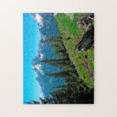 Jigsaws Berchtesgaden Massif Duitsland. Legpuzzel (Verticaal)