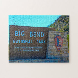 Jigsaws Big Bend National Park Texas. Legpuzzel