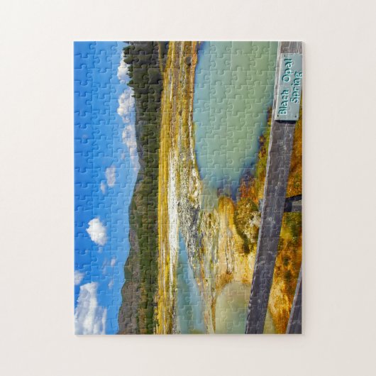Jigsaws Black Opal Springs Yellowstone. Legpuzzel (Verticaal)