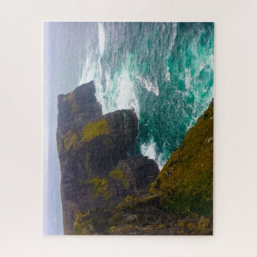Jigsaws Cliffs of Moher Ireland. Legpuzzel (Verticaal)
