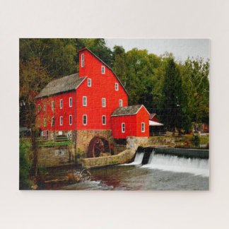 Jigsaws Clinton New Jersey Red Mill. Legpuzzel