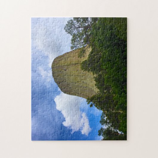 Jigsaws Devils Tower Wyoming USA. Legpuzzel (Verticaal)