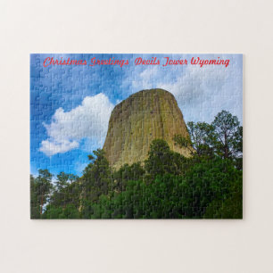 Jigsaws Devils Tower Wyoming VS. Legpuzzel