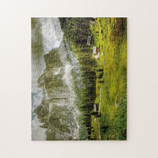 Jigsaws Dolomites South Tyrol Alpine. Legpuzzel (Verticaal)