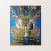 Jigsaws Dream Meer Colorado USA. Legpuzzel (Verticaal)