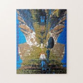 Jigsaws Droom Meer Colorado USA. Legpuzzel (Verticaal)