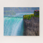 Jigsaws Hoefijzer Herfsten Niagara. Legpuzzel (Horizontaal)