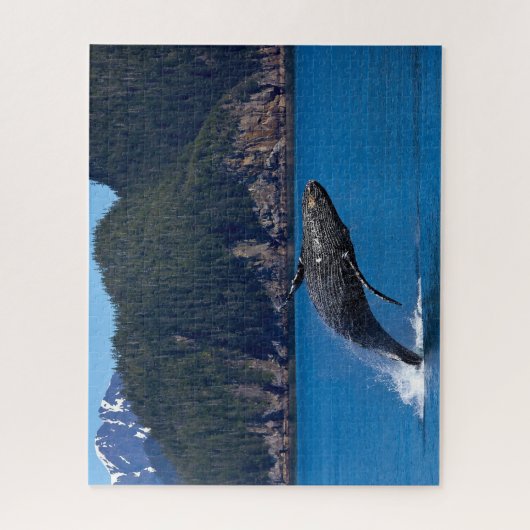 Jigsaws Humpback Whales. Legpuzzel (Verticaal)