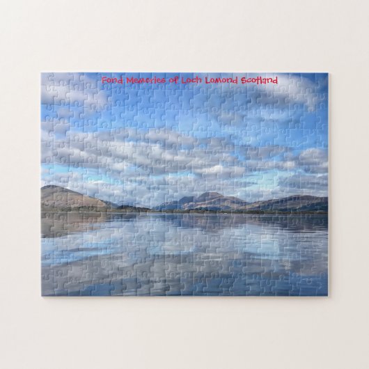 Jigsaws Loch Lomond Scotland. Jigzaag Puzzle Legpuzzel (Horizontaal)