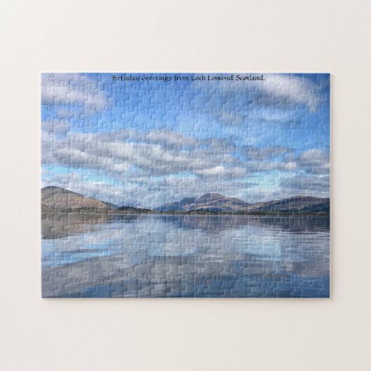 Jigsaws Loch Lomond Scotland. Jigzaag Puzzle Legpuzzel (Horizontaal)