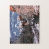 Jigsaws maagdelijke rivier Zion National Park. Legpuzzel (Verticaal)