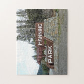 Jigsaws Manning Park Canada. Legpuzzel (Verticaal)