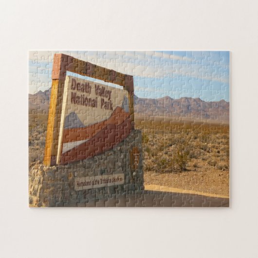 Jigsaws Nationaal park Death Valley. Legpuzzel (Horizontaal)