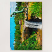 Jigsaws Noccaulula Falls Alabama. Legpuzzel (Verticaal)
