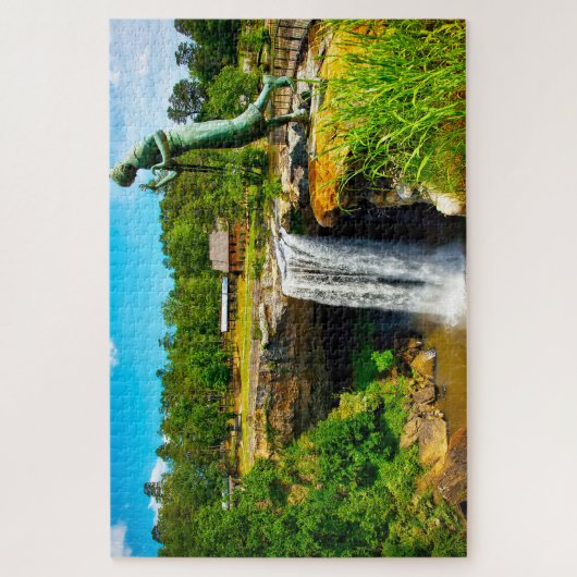 Jigsaws NOculula Herfsten Alabama. Legpuzzel (Verticaal)