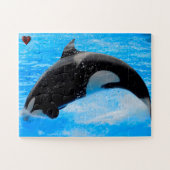 Jigsaws Orcas of Killer Whales Legpuzzel (Horizontaal)