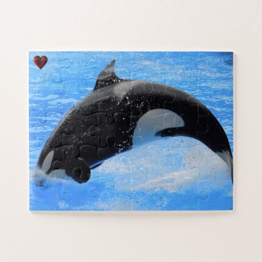Jigsaws Orcas of Killer Whales Legpuzzel (Horizontaal)