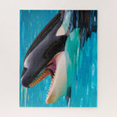Jigsaws Orcas of Killer Whales Legpuzzel (Verticaal)