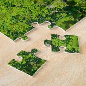 Jigsaws Plitvice lakes Kroatië. Legpuzzel (Zijkant)