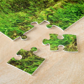 Jigsaws Polen Malopolska Lukowica-waterval. Legpuzzel (Zijkant)