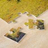 Jigsaws Ramsau Church bovenin Beieren. Legpuzzel (Zijkant)