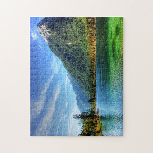 Jigsaws Ramsau Hintersee Beieren. Legpuzzel (Verticaal)
