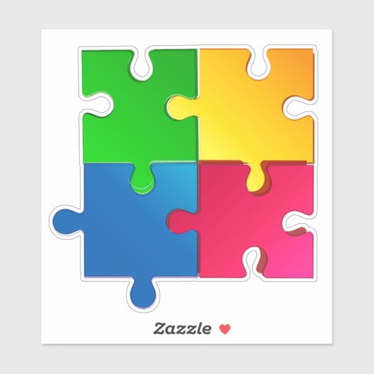 Jigsaws Sticker (Vel)