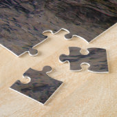 Jigsaws waterval in de vorm van een hoefijzer bij  legpuzzel (Zijkant)