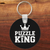 Jigzaadpuzzle king sleutelhanger (Voorkant)