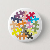 Jigzaadschaar Button Badge (Voorkant)