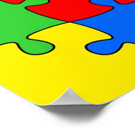 jigzaag-313586 puzzel puzzelstuk puz poster (Hoek)