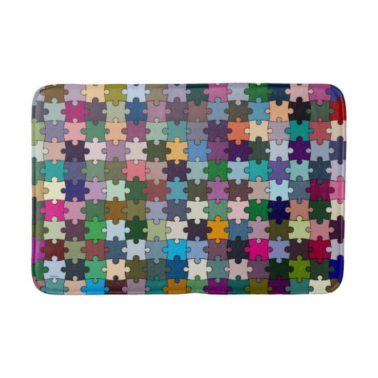 Jigzaag Bathmat Badmat (Voorkant)
