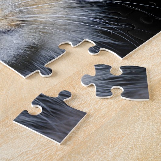 jigzaag - bleekkat legpuzzel (Zijkant)