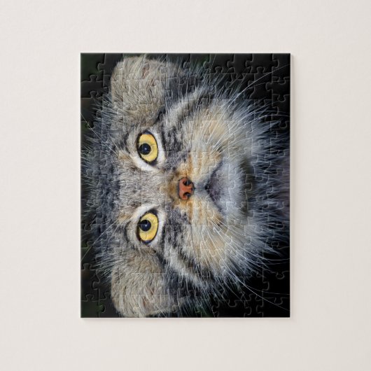 jigzaag - bleekkat legpuzzel (Verticaal)