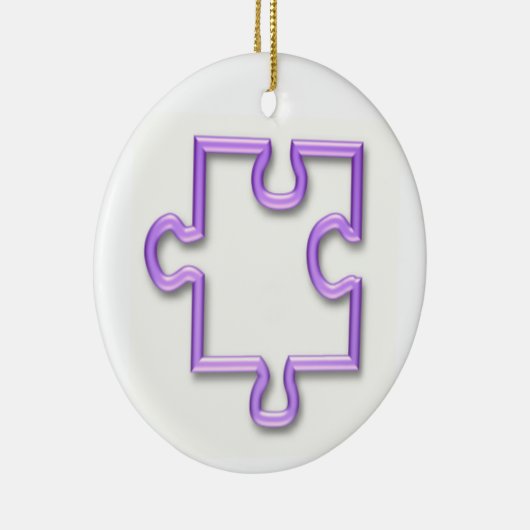 Jigzaag Cutout Ornament (Rechts)