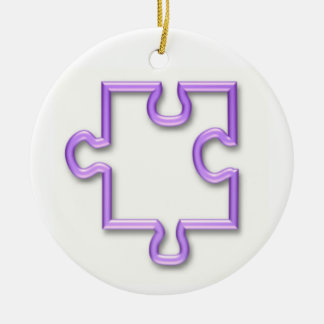 Jigzaag Cutout Ornament